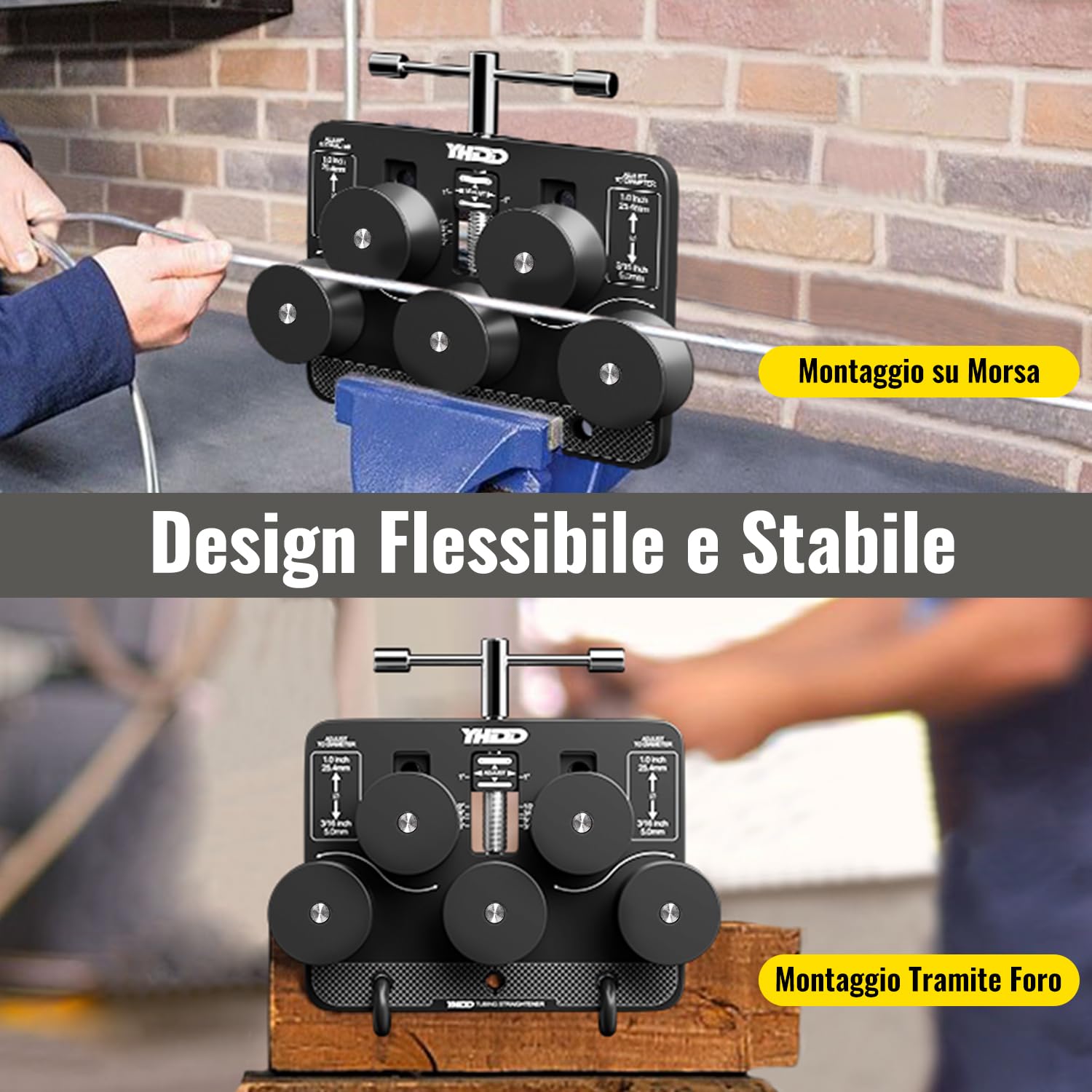 Raddrizzatore per Tubi Regolabile per Freni, Rame, Alluminio, Acciaio
