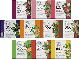 Combo Chá Leão Frutas e Flores - 10 Caixas com 100 Sachês