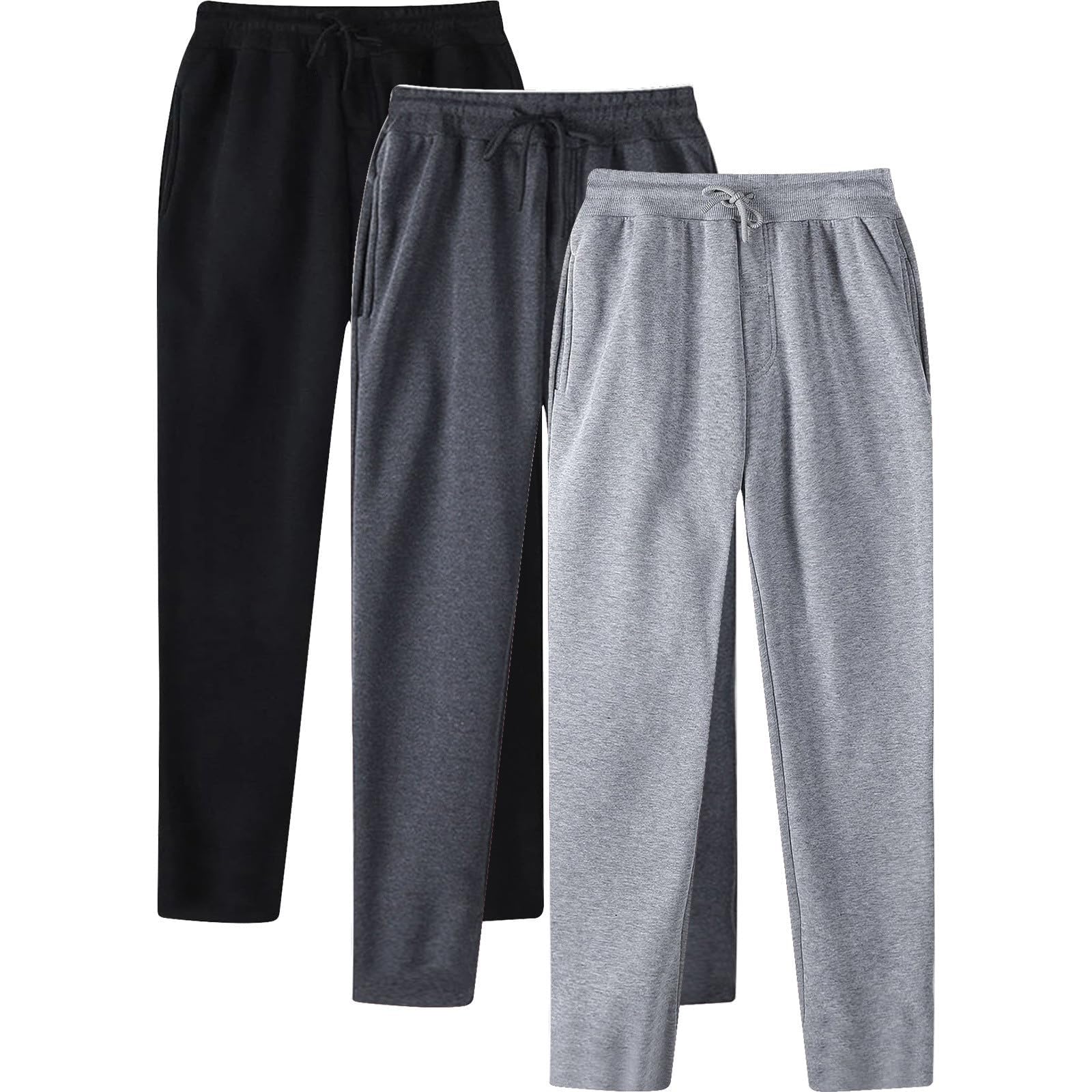 Pantalon Chandal Hombre Pantalóns Chandal Hombre Verano Recto Largos Deporte Running Pantalóns Modelo Básico Cintura Elástica De Treino Gimnasio Chinos Jogger con Bolsillos