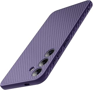 JETech Capa com Pegada para Samsung Galaxy S24, Violeta | Proteção da Lente da Câmera, Design de TPU Macio, Proteção À Prova de Choque
