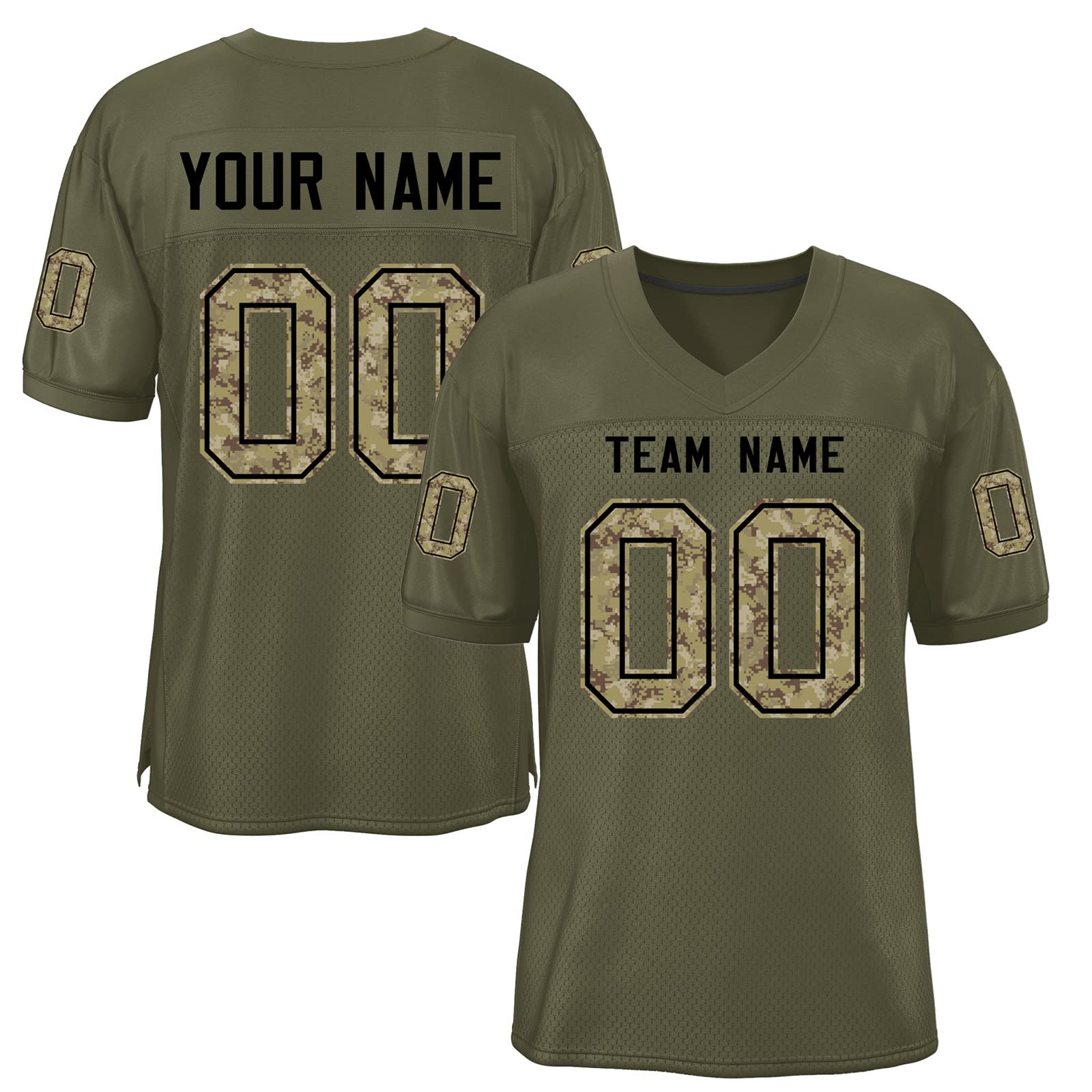Amazon.com: Custom Mesh Football Jersey Personalized Football