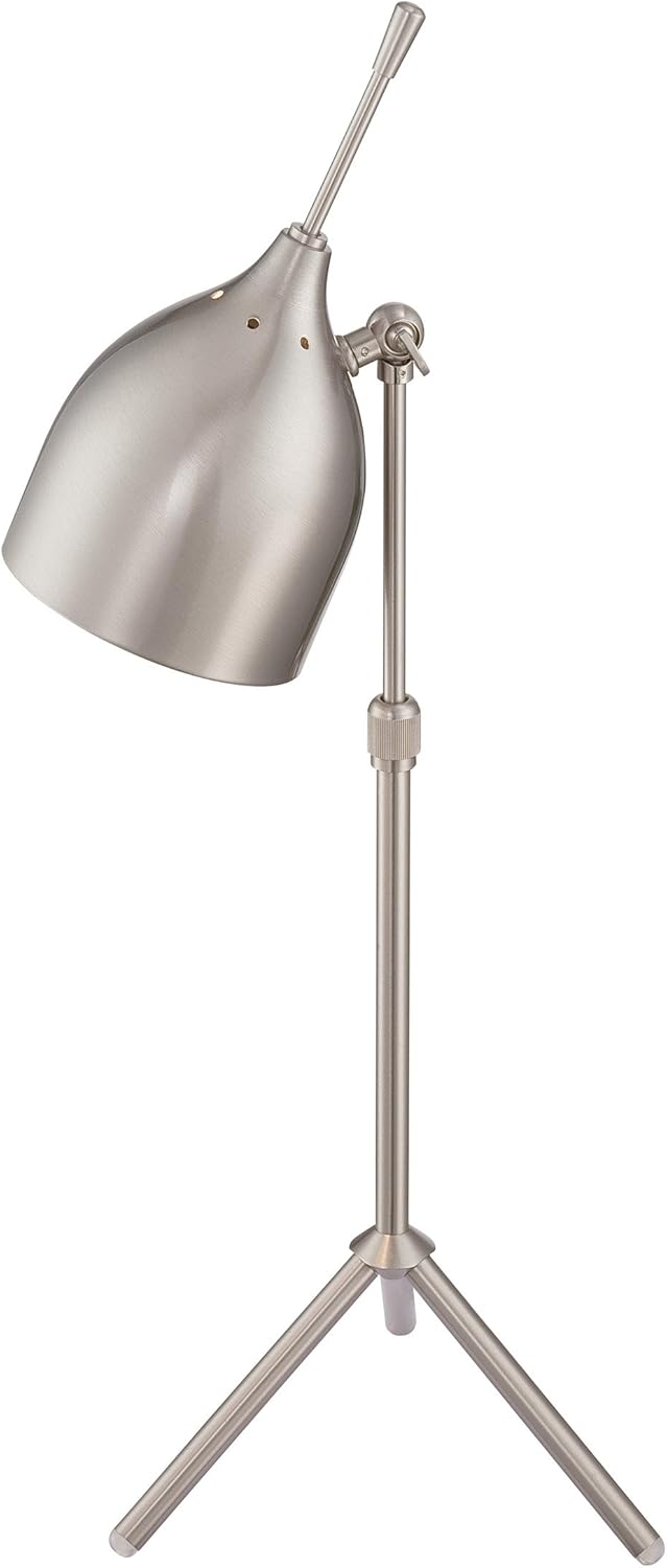 Hot Deals Lite Source LS-22808PS Ulric Table Desk LAMP, Polished Steel