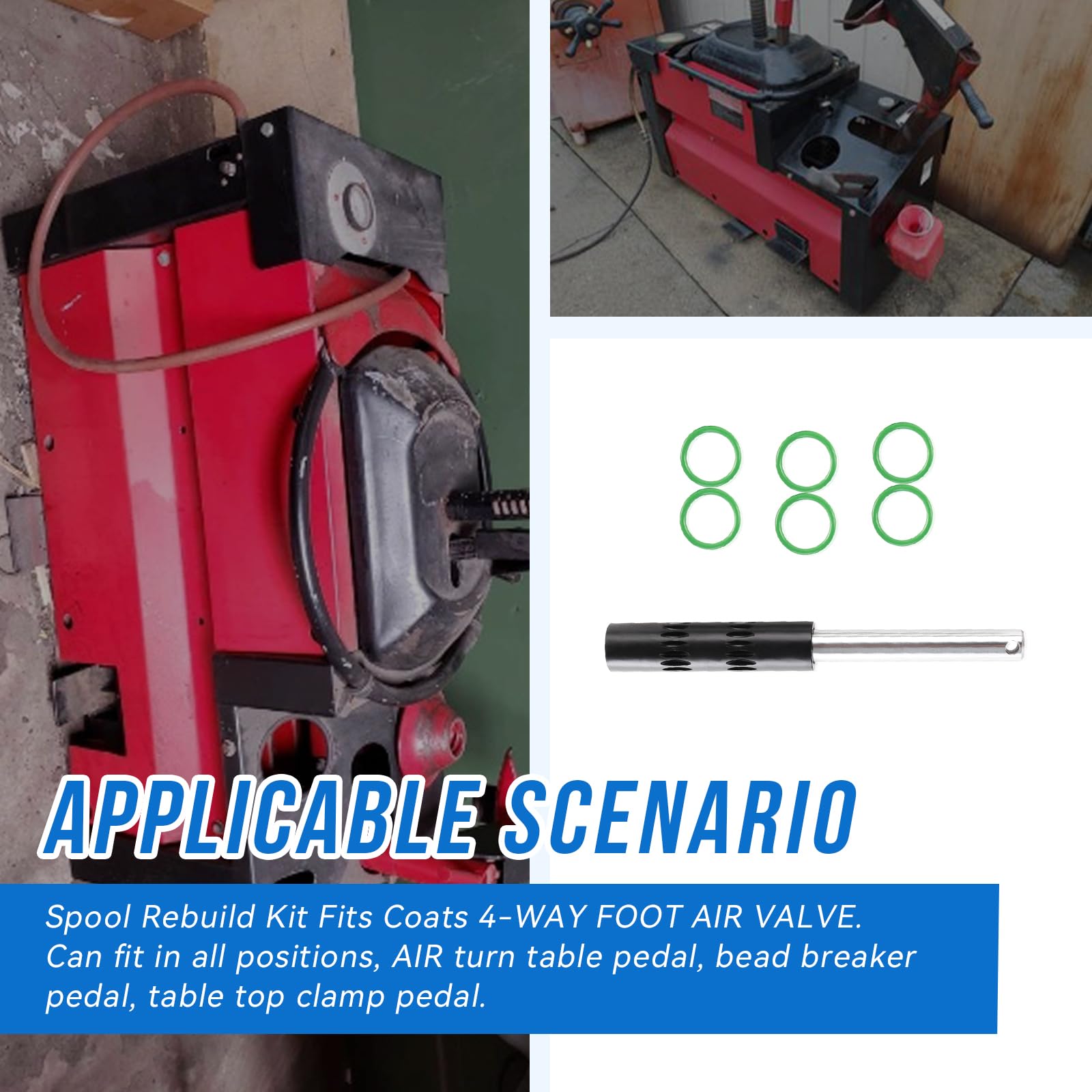 HQPARRTS Spool Rebuild Kit Compatible with Coats Tire