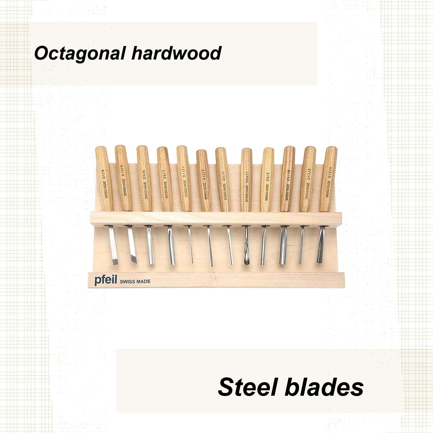 Pfeil "Swiss Made" Intermediate Carving Set, 12 Piece