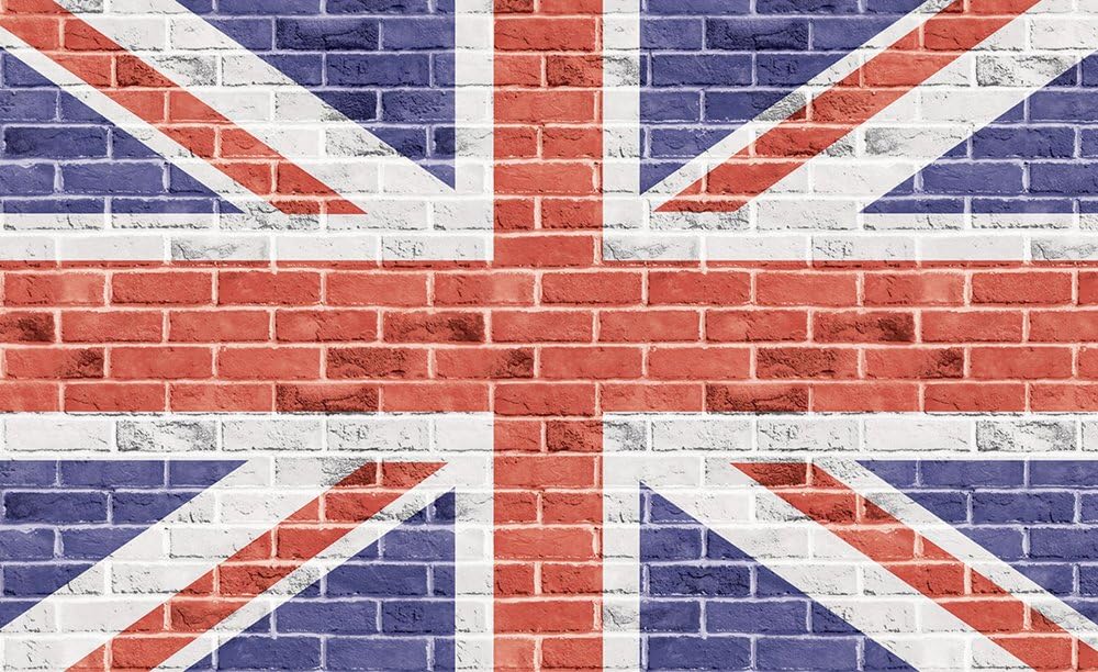 Consalnet Brick Wall Union Jack Flag Wallpaper Mural