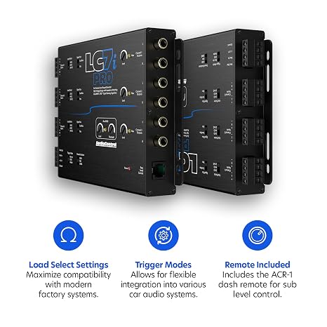 AudioControl LC7iPRO 6-Channel Active Line Output Converter with AccuBASS