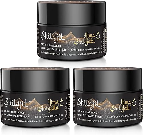 Miniatura 1 de Shilajit - Resina Shilajit pura del Himalaya  Shilajit 100% puro de grado dorado con ácido fúlvico y 85+ complejo de minerales traza para energía y