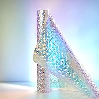 Vista 13 de Película de Privacidad para Ventana Oscura de Windimiley, Película de Vidrio Manchado para Control de Calor UV, Película Decorativa Arco Iris