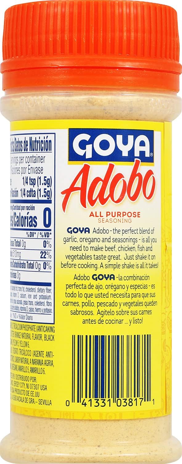 Goya Foods Adobo Container