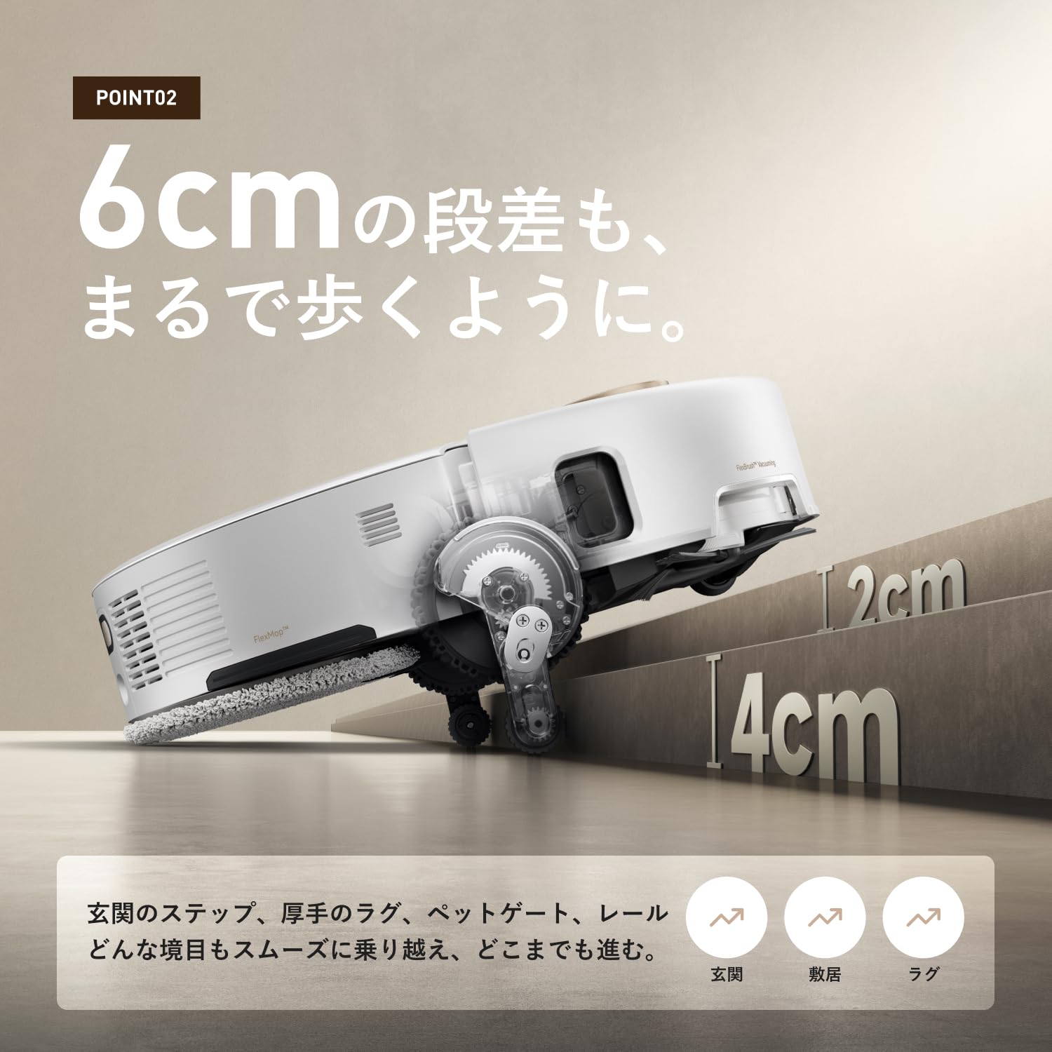 Amazon | MOVA フラッグシップモデル ロボット掃除機 V50 Ultra 業務用