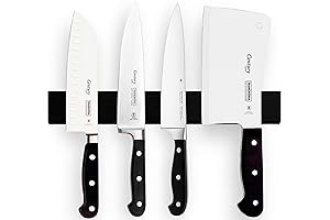 10 Inch Black Knife Magnetic Strip: A Blade's Haven on Your Wall
