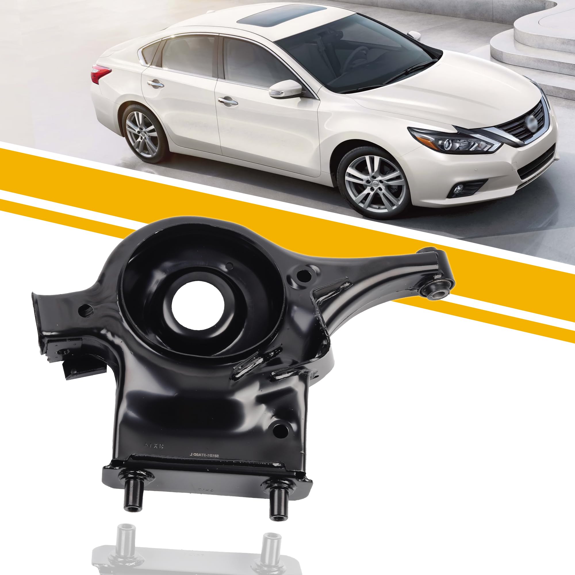 Photo 1 of Dasbecan Rear Right Lower Control Arm with Inner Bushing 551B0-3TA0D Compatible with Nissan Altima 2013-2018 / Maxima 2016-2021 Passenger Side Right / Passenger Side