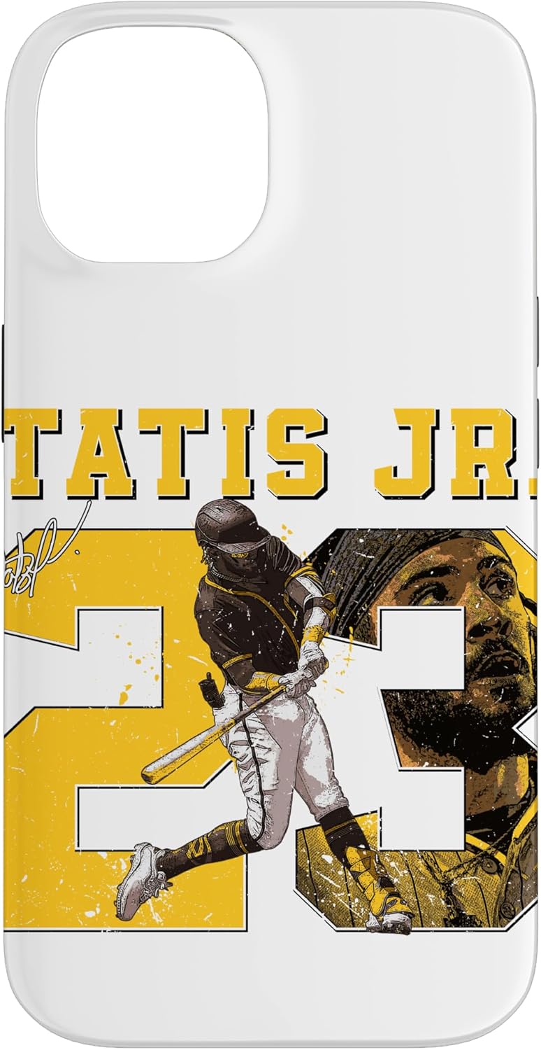 Number and Portrait Fernando Tatis Jr San Diego MLBPA Case for iPhone 17