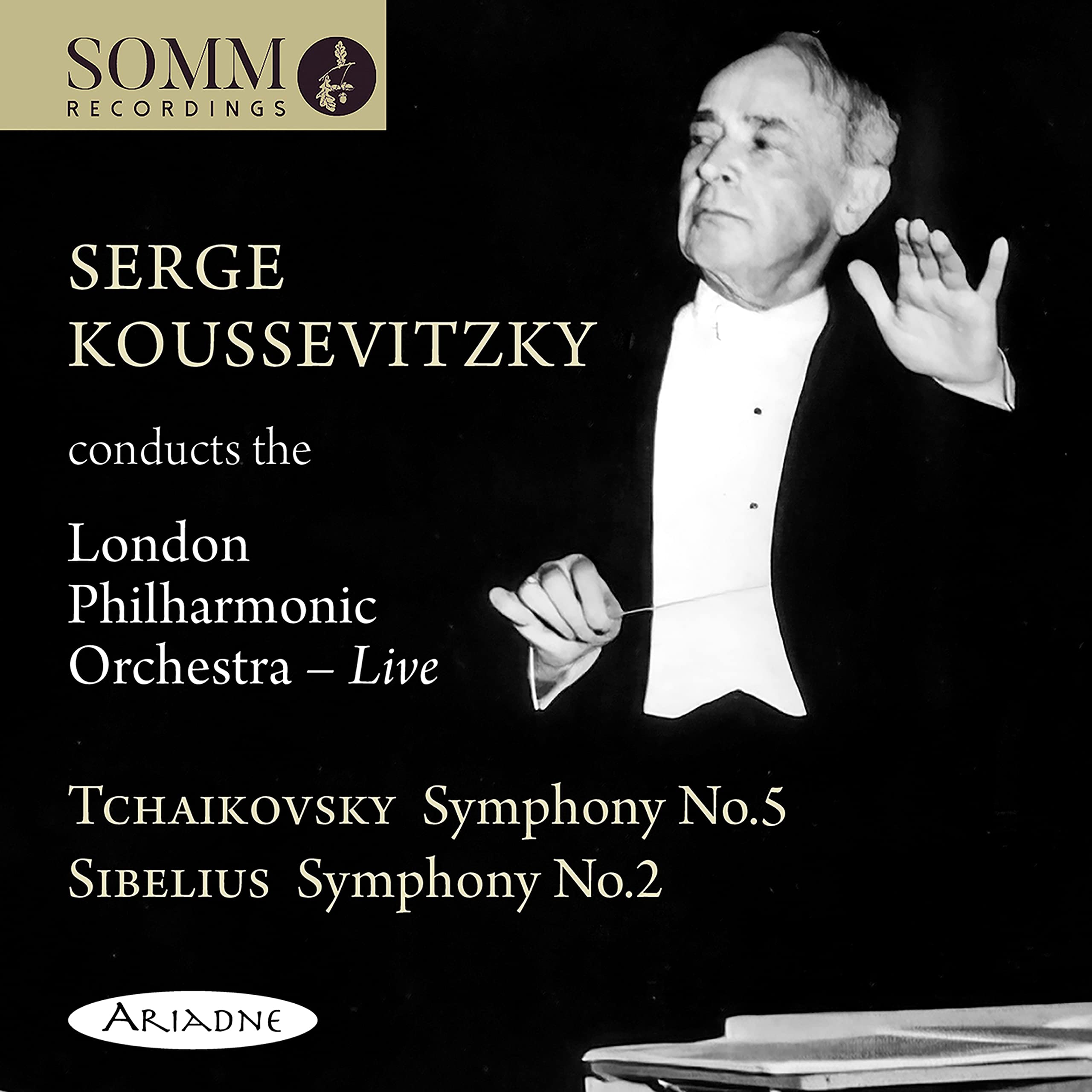 Serge Koussevitzky conducts the London Philharmonic Orchestra (Live) - Tchaikovsky's Symphony No. 5 & Sibelius' Symphony