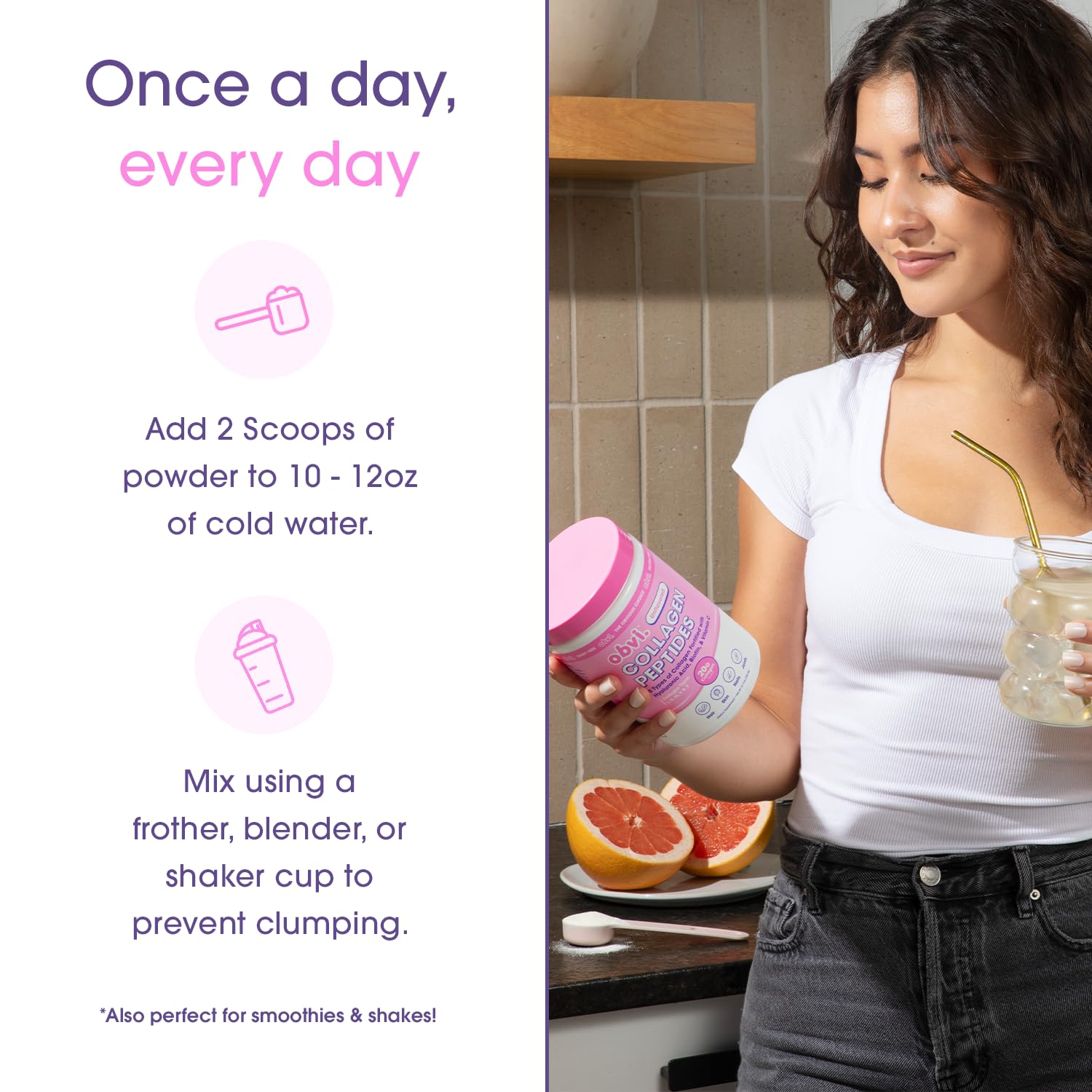 Obvi Collagen Peptides - Unflavored