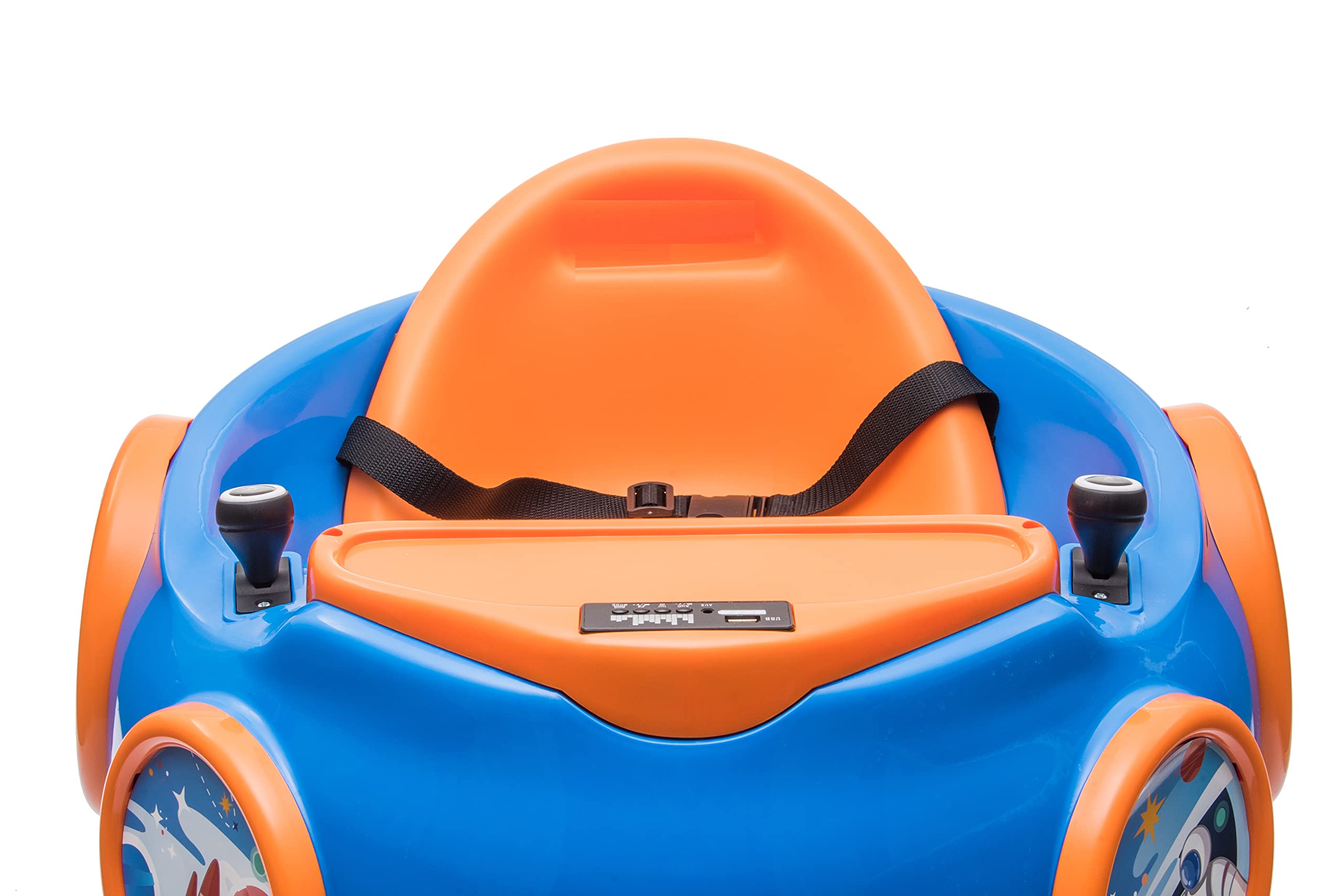 Ricco 360Degree Rotation Spin Battery Powered Kids Electric Ride On