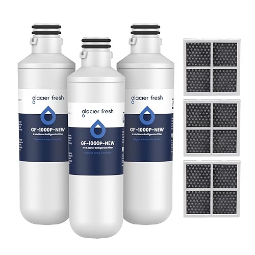 GLACIER FRESH LT1000PC Replacement Water Filter, Compatible with LT1000PC/PCS, LT1000PC,