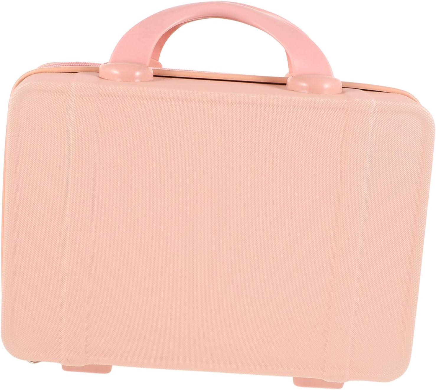 Small Portable Makeup Suitcase Durable Vanity Case for Travel Spacious Organizer for Cosmetics Jewelry and More Lightweight Handheld Design