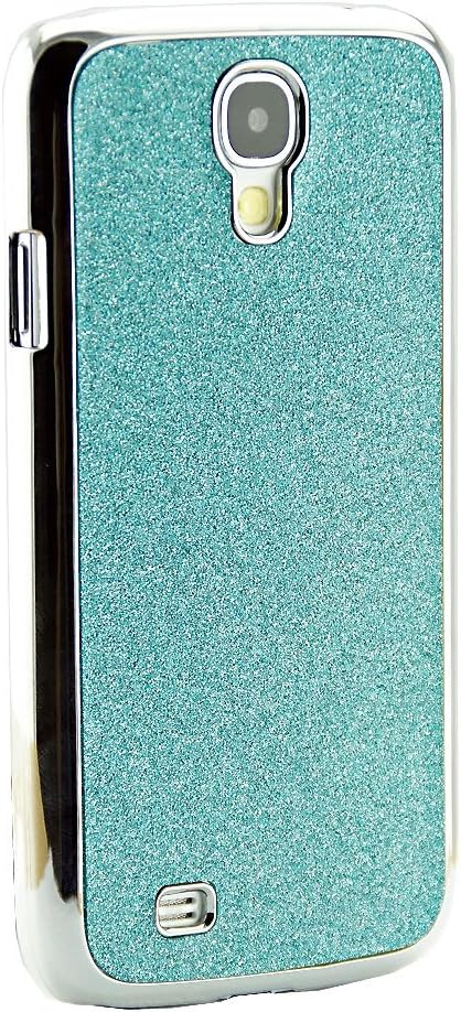 light blue Bling Diamante diamond Chrome Shining luxus Back Cover Case Cover fits Samsung S4 I9500 Case
