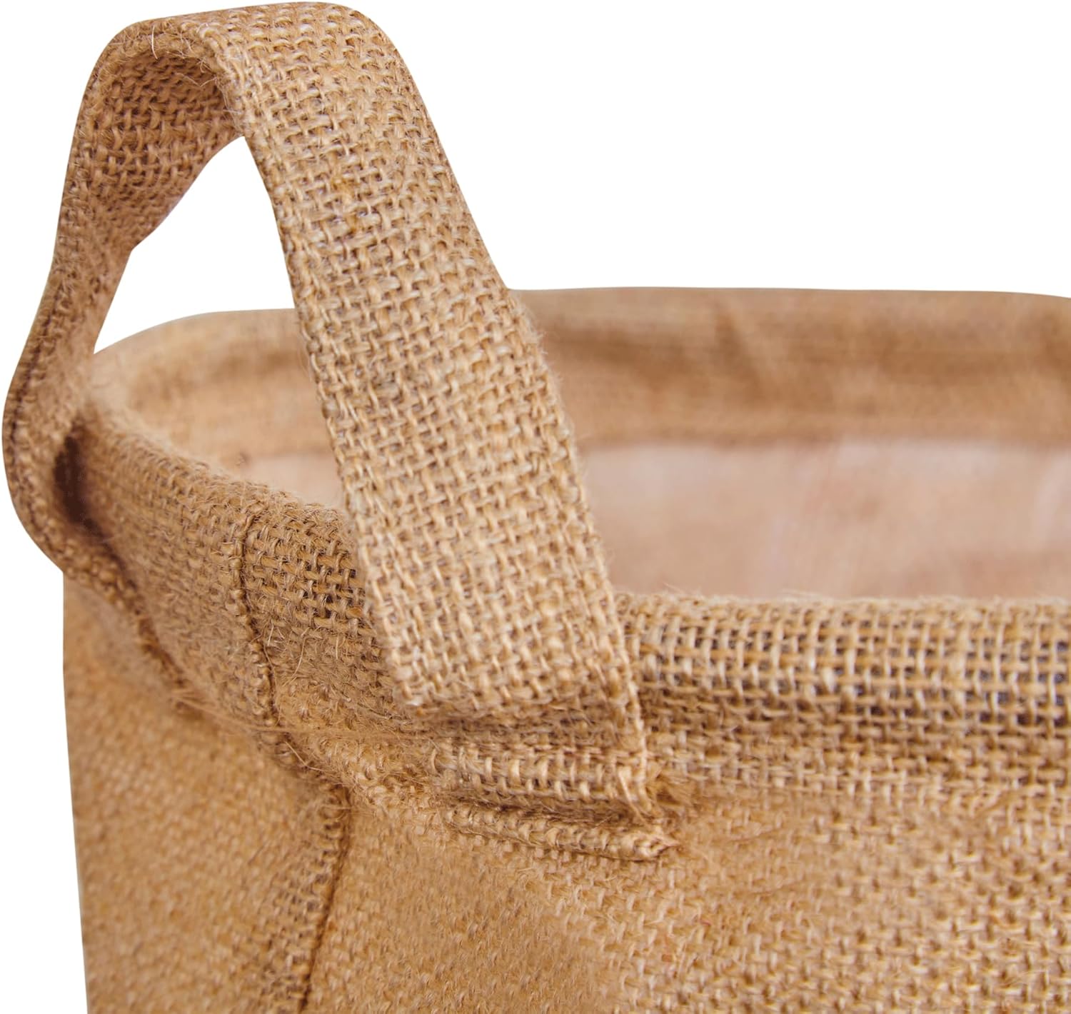 Pack of 8 Jute Laundry Bags (18" H x 14" D) – Durable Storage Bags for Dirty Clothes, Home Laundry, and Household Organization.