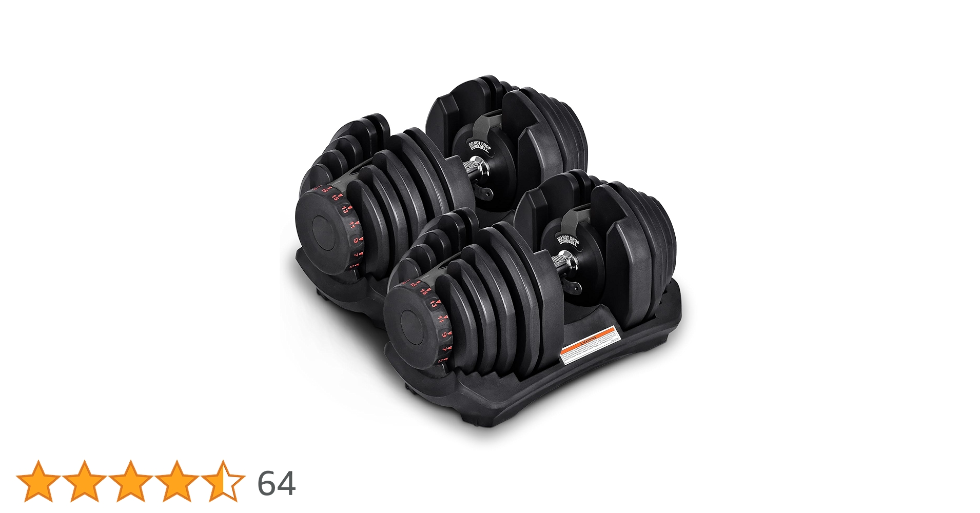 DUMBBELL 可変式ダンベル 2.5〜24kg ① YouTen ☆期間限定価格 11/6まで☆ 可変式ダンベル 24kg 2個