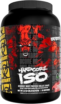 Mutant Iso Surge Protein Isolate Powder, Strawberry Milkshake, 1.6 Pound