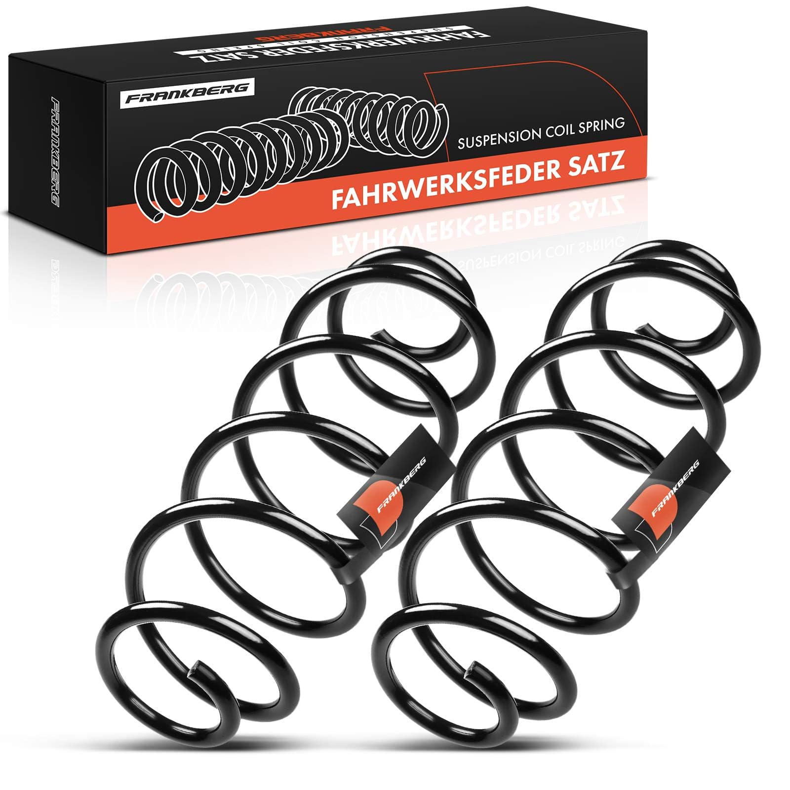 Frankberg 2 muelles de suspensión para eje trasero 5102G4 | Compatible con: C3 I FC FN