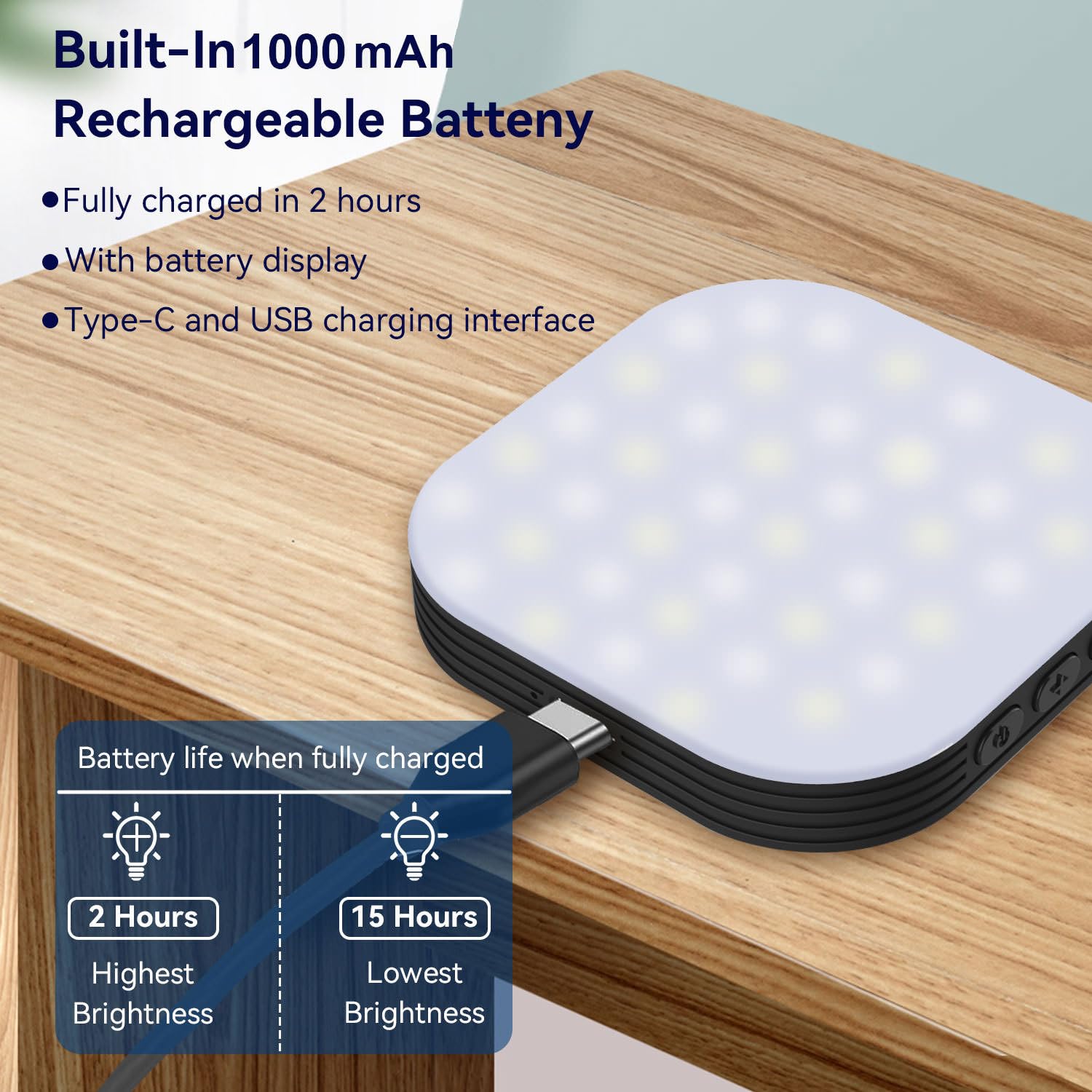 Mionondi Mini magnetyczna lampka do selfie do telefonu, klips na światło, kompatybilna z iPhone'em Magsafe, kieszonkowa lampka do tabletu, laptopa, komputera, powiększenia, rozmowy wideo, TikTok,