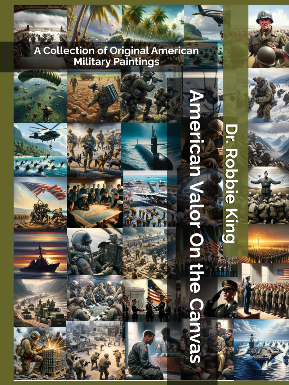 Tableaux militaires américains pour décorer avec élégance un bureau de passionné