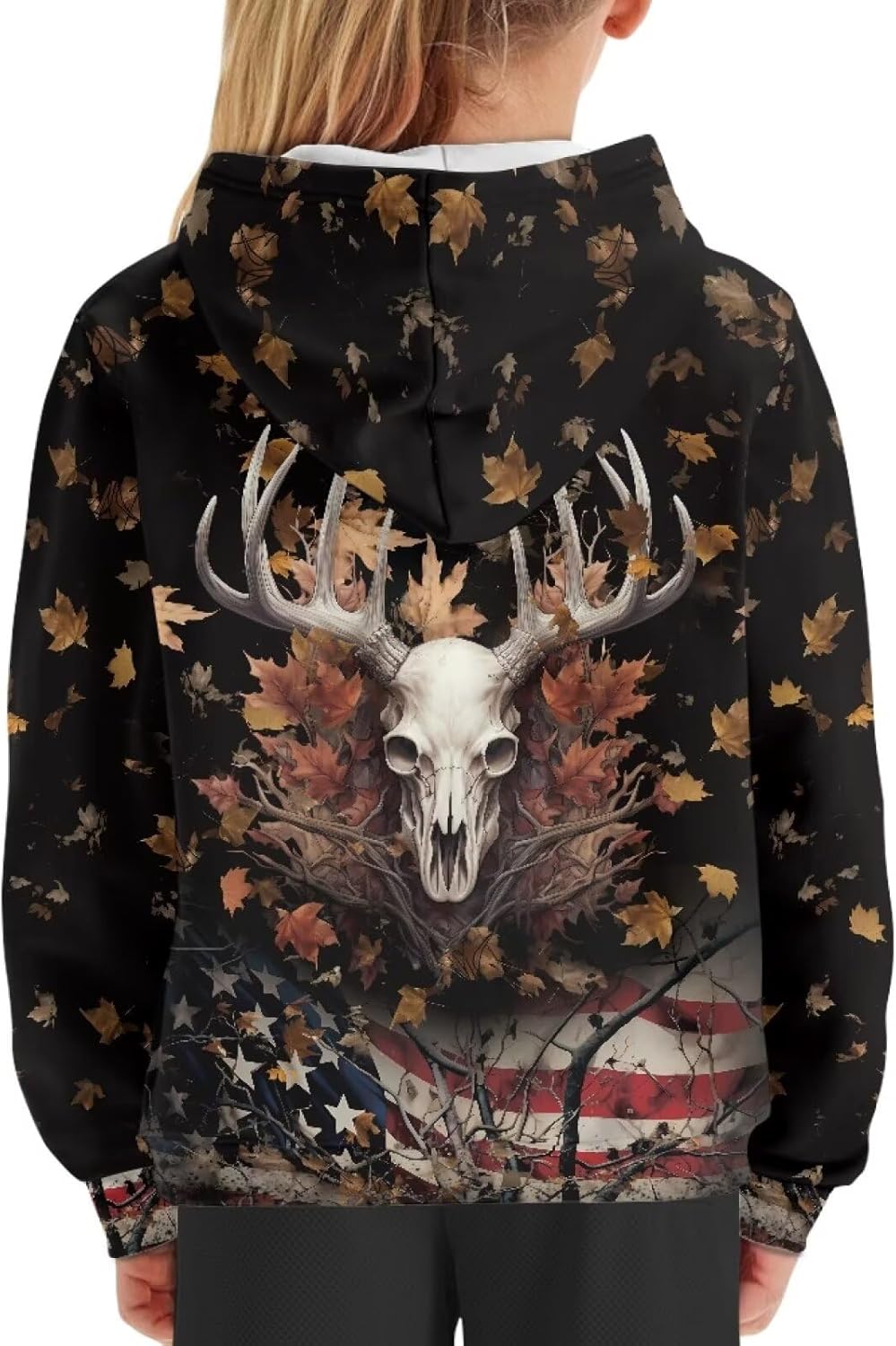 JEOCODY Cute Hoodies for Kids Trendy Hooded Sweatshirt with Pockets Long Sleeve Shirts Clothes for Boys Girls - Image 4