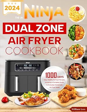 ninja dual zone cookbook UK air fryer recipes book cover