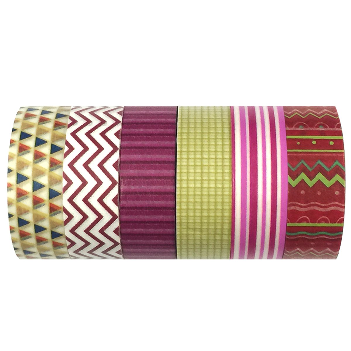 Washi Ruban adhésif de masquage Wrapables Vpk54 pour décorer vos carnets et projets de papeterie