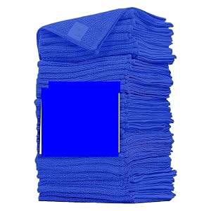 Absorbent Microfiber Cleaning Cloths - Lint Free Reusable Towels for Car Windows and Household Use 100PCS