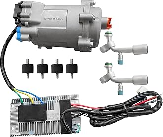 Universal Electric AC Compressor 20cc/r for 12V Auto Air Conditioner Compressor for R134a