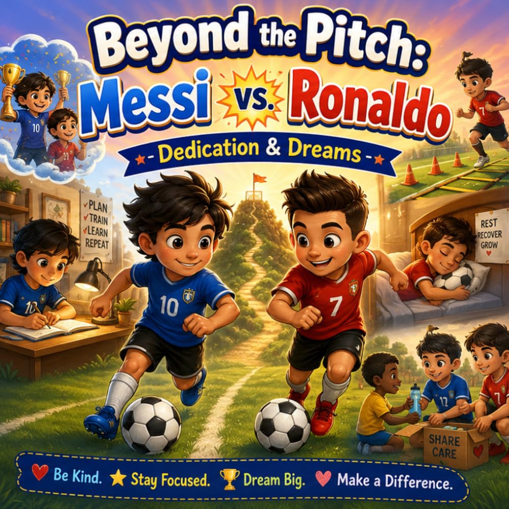 Beyond the Pitch: Messi vs. Ronaldo - Dedication & Dreams