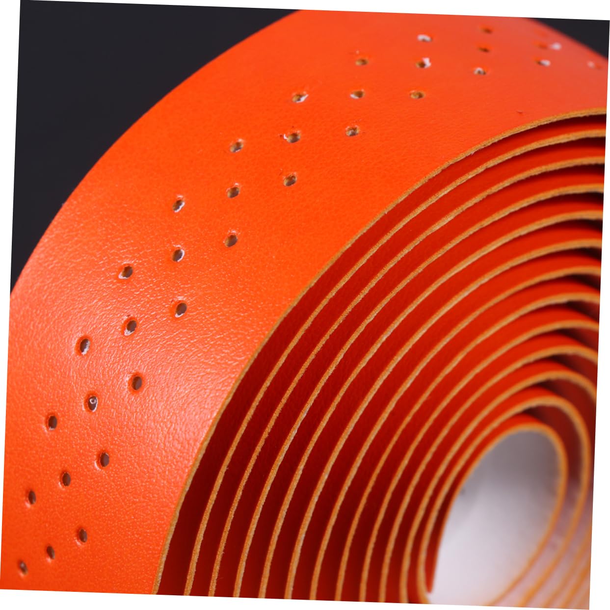 BESPORTBLE 3sets Nastro Manubrio Pu Con Assorbimento Shock Fascia Per Manubrio Per Bici Da Corsa e Mountain Bike Arancione Design Antiscivolo e Installazione Facile