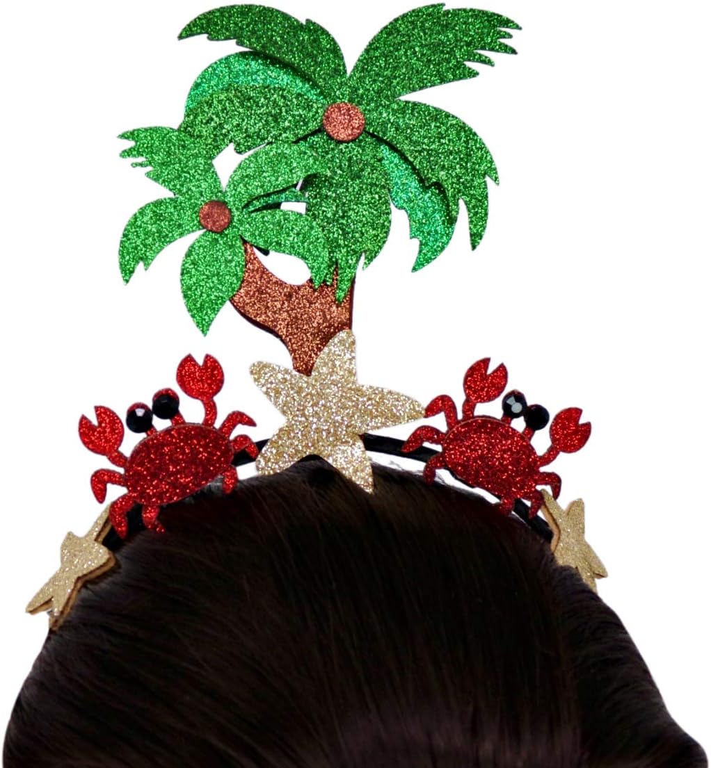 Needzo Tropical Headband for Party, Luau Hawaiian Theme Headband Accessory One Size Fits Most - Image 3