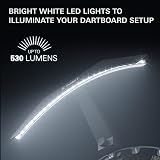 Target Darts LED Dartboard Light - Jasne oświetlenie całej tablicy do rzutek | Bardzo długi 3-metrowy kabel | Bezpiecznie pasuje do wszystkich tablic do rzutek | Łatwy montaż | Profesjonalne akcesoria