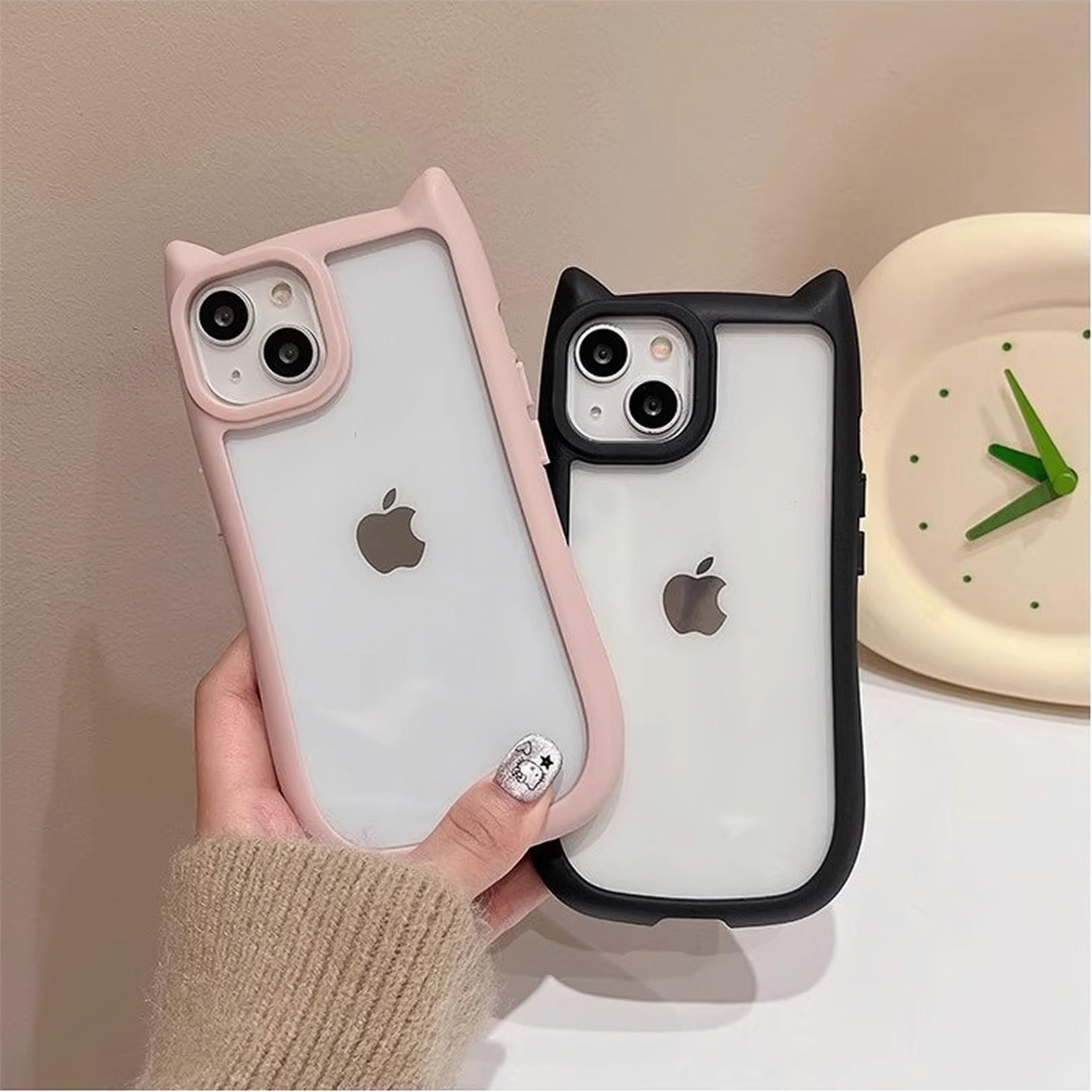 Coque Gel Souple IPhone 5/5S - Motif Tête De Chat, Incassable - Neuf, Marque Novago