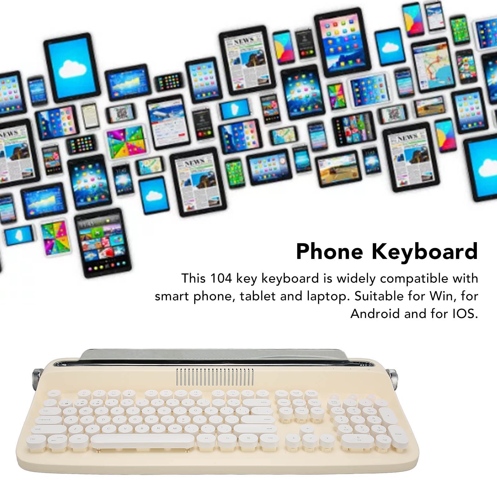 Amazon | BTキーボード（丸型キーキャップ）33フィートタイプ