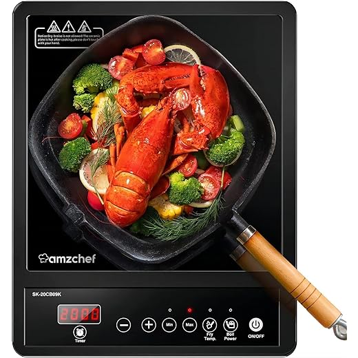 AMZCHEF Portable Induction Hob