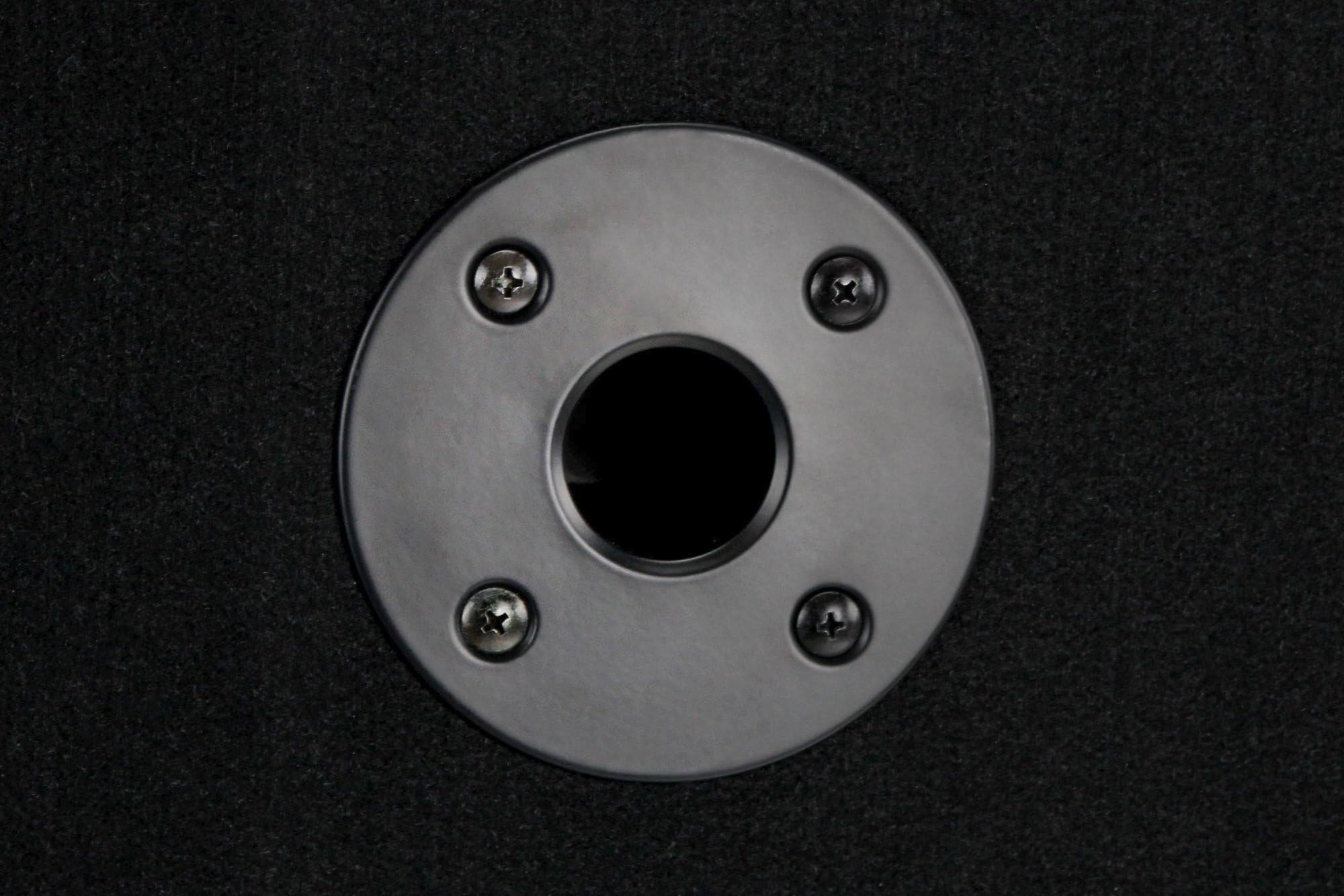 McGrey PAS-118 18" passiver Subwoofer (DJ, PA, Bass Box, 450/900/1800 Watt (RMS/Musikleistung/Peak), Bassreflex-Kanäle, 18" Woofer, SPK-Anschlüsse) schwarz