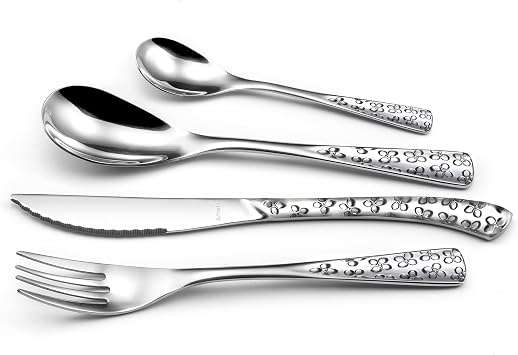 Amefa 245700AF20C40 Bouquet 24-Piece Cutlery Set, Stainless Steel