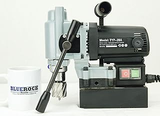 TYP-28A Mag Drill BLUEROCK Tools MINI Magnetic Drill Typhoon Small Mag Annular