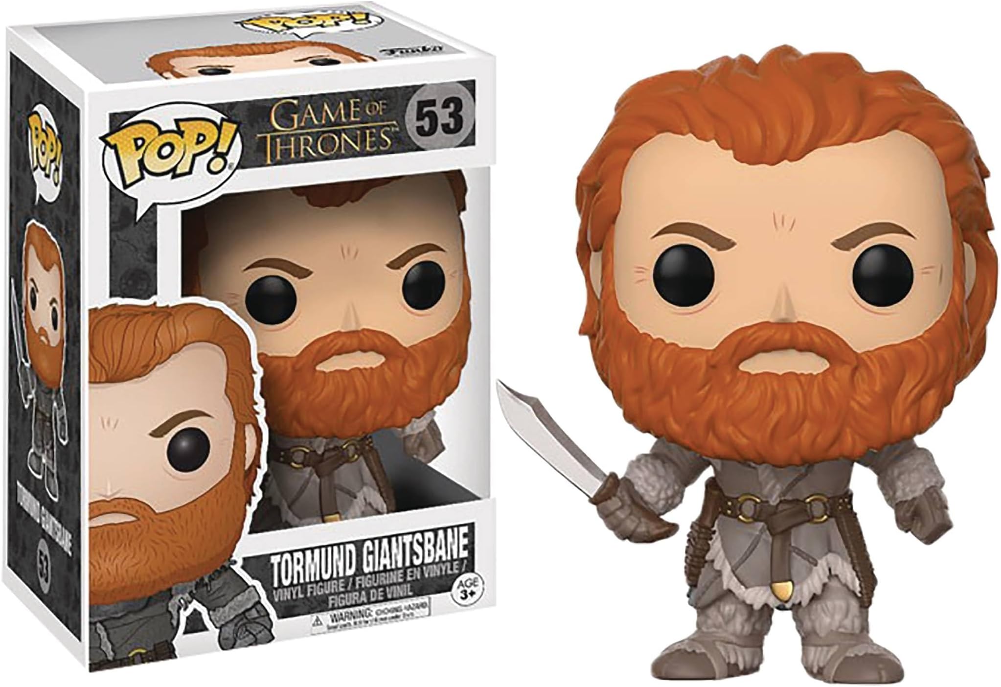 Funko Pop!: Game Of Thrones - Tormund Giantsbane (Snowy Exclusive) #53