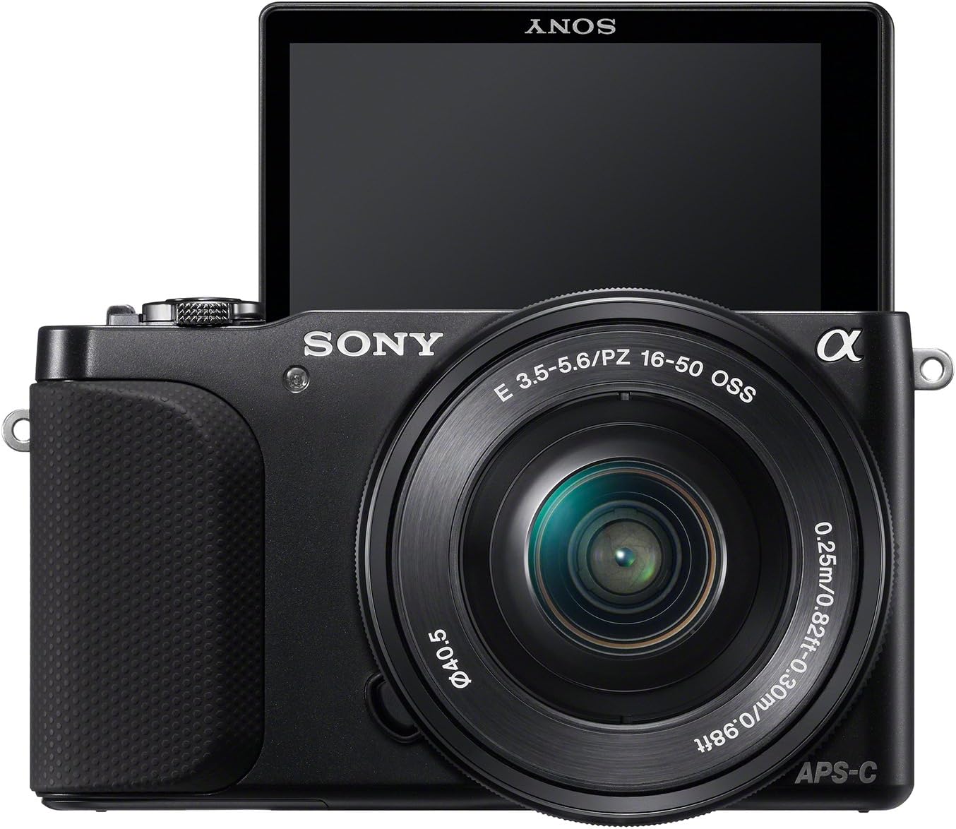 sony nex 3nlb mirrorless digital camera kit black