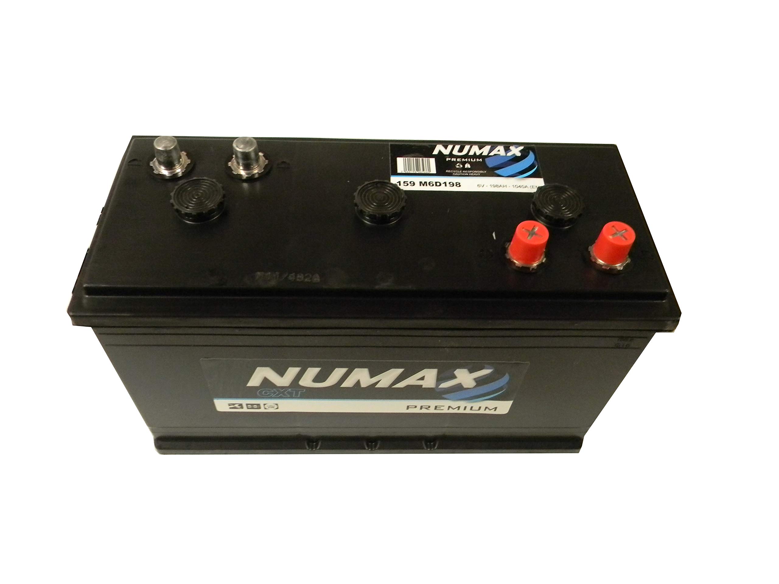 Batterie de démarrage Numax Premium 6 Volts M6D 159 6V 198Ah / 1040A