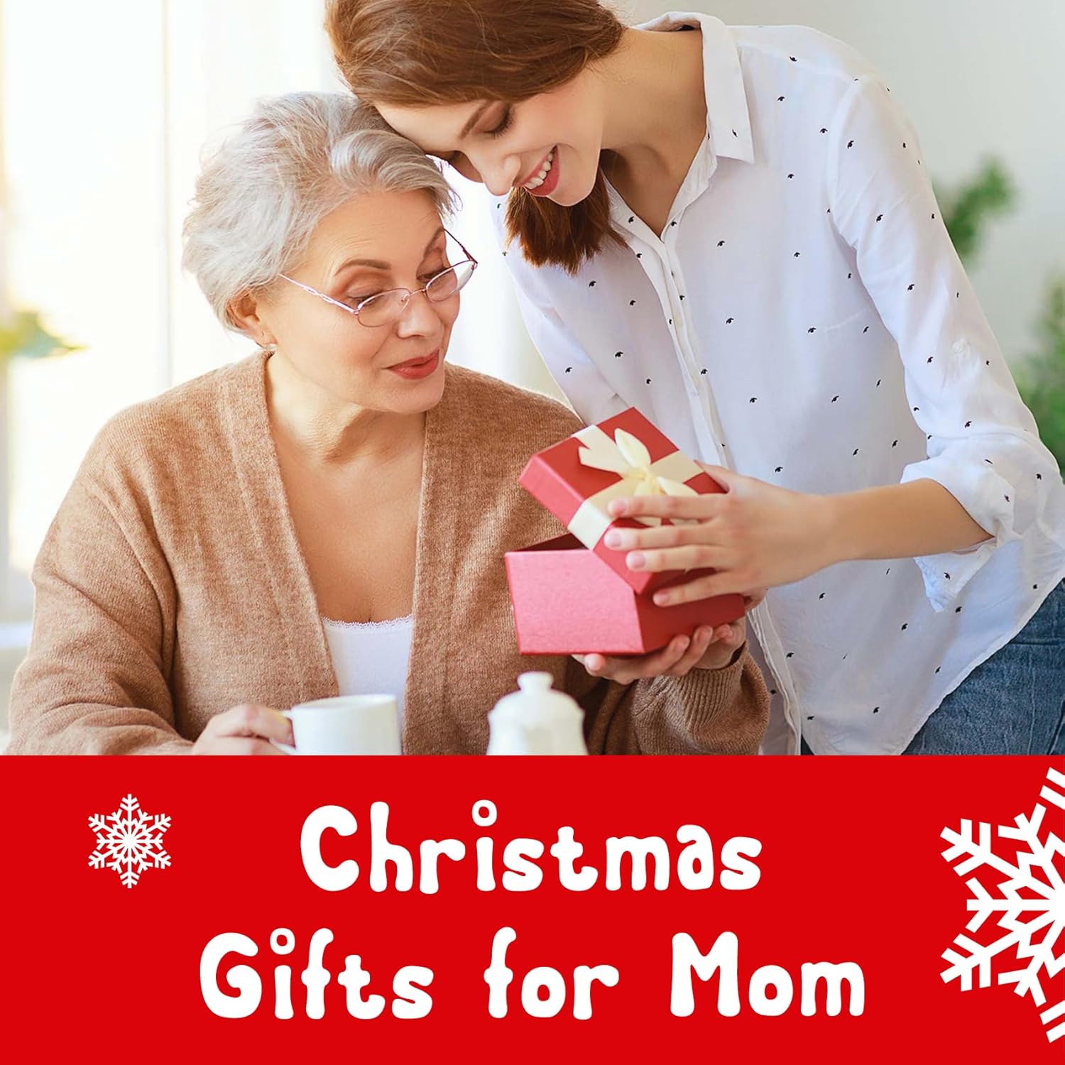 Christmas Bonus Mom Gifts from Stepdaughter - Mother Daughter Birds on Branch Necklace Silver, to My Bonus Mom Necklace, Sentimental Stepfamily Gifts, N15B - Image 7