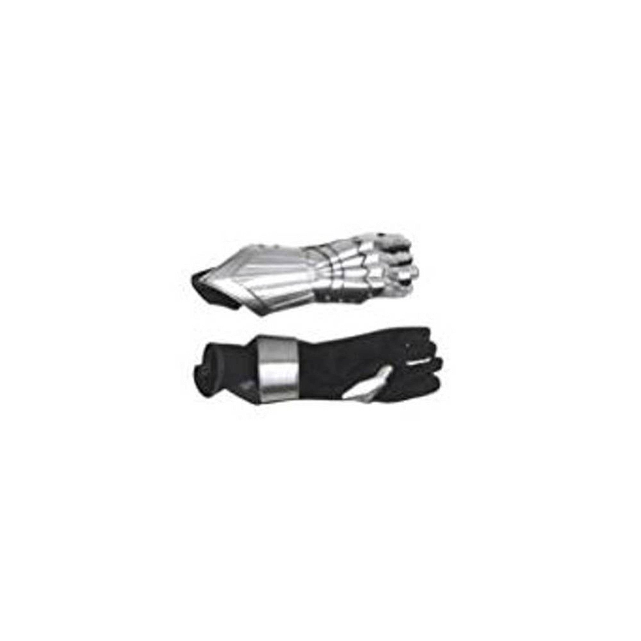 THOR INSTRUMENTS (with device) Medieval Gauntlet Pair Iii - Medieval Armor Gauntlet Large - Silver Gauntlet