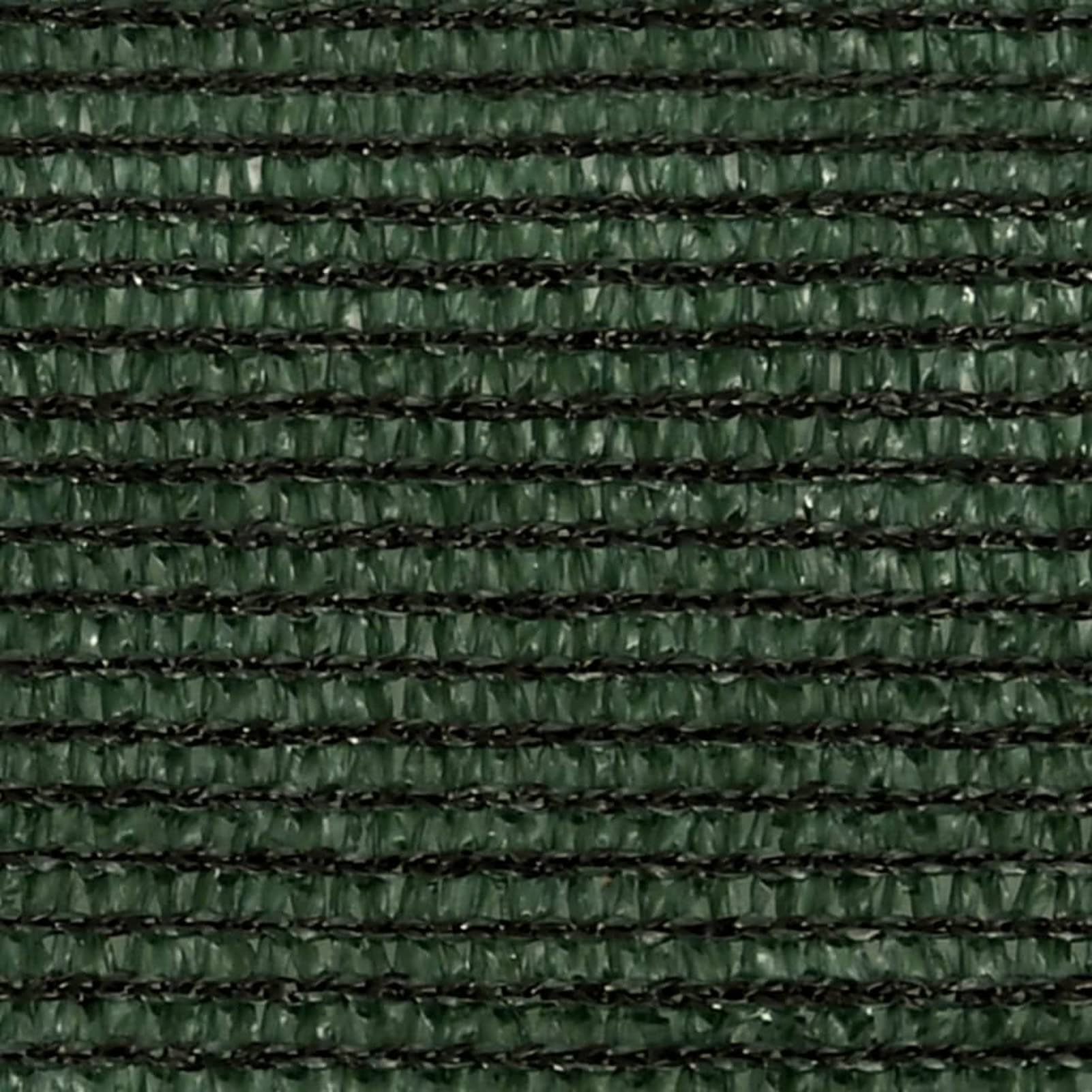 Vela Parasole 160 g/m² Verde Scuro 5x5x6 m in HDPE,Tenda a Vela Impermeabile Rettangolare Vela Ombreggiante Parasole Protezione Raggi U V per Esterno Giardino terrazza
